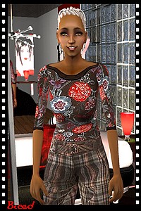 Tenue pour sims 2 par Biced pour milkazen.net