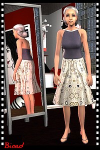 Tenue pour sims 2 par Biced pour milkazen.net