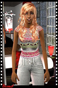 Tenue pour sims 2 par Biced pour milkazen.net