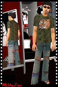 Tenue pour sims 2 par MilkaZen pour milkazen.net