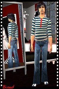 Tenue pour sims 2 par Biced pour milkazen.net