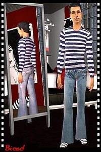 Tenue pour sims 2 par Biced pour milkazen.net