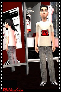 Tenue pour sims 2 par MilkaZen pour milkazen.net